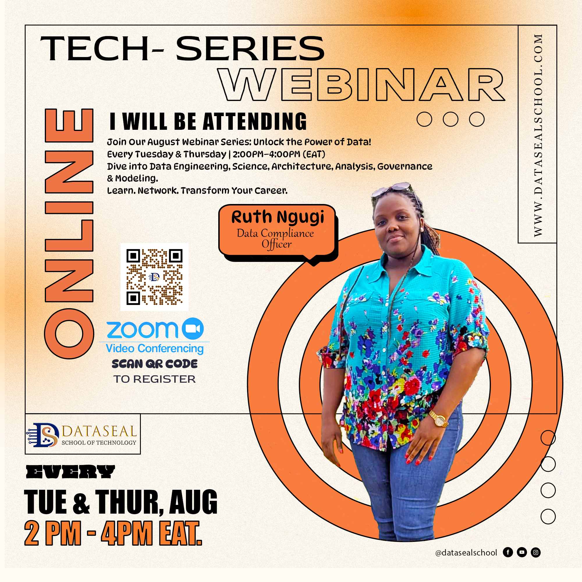 I will be attending Ruth