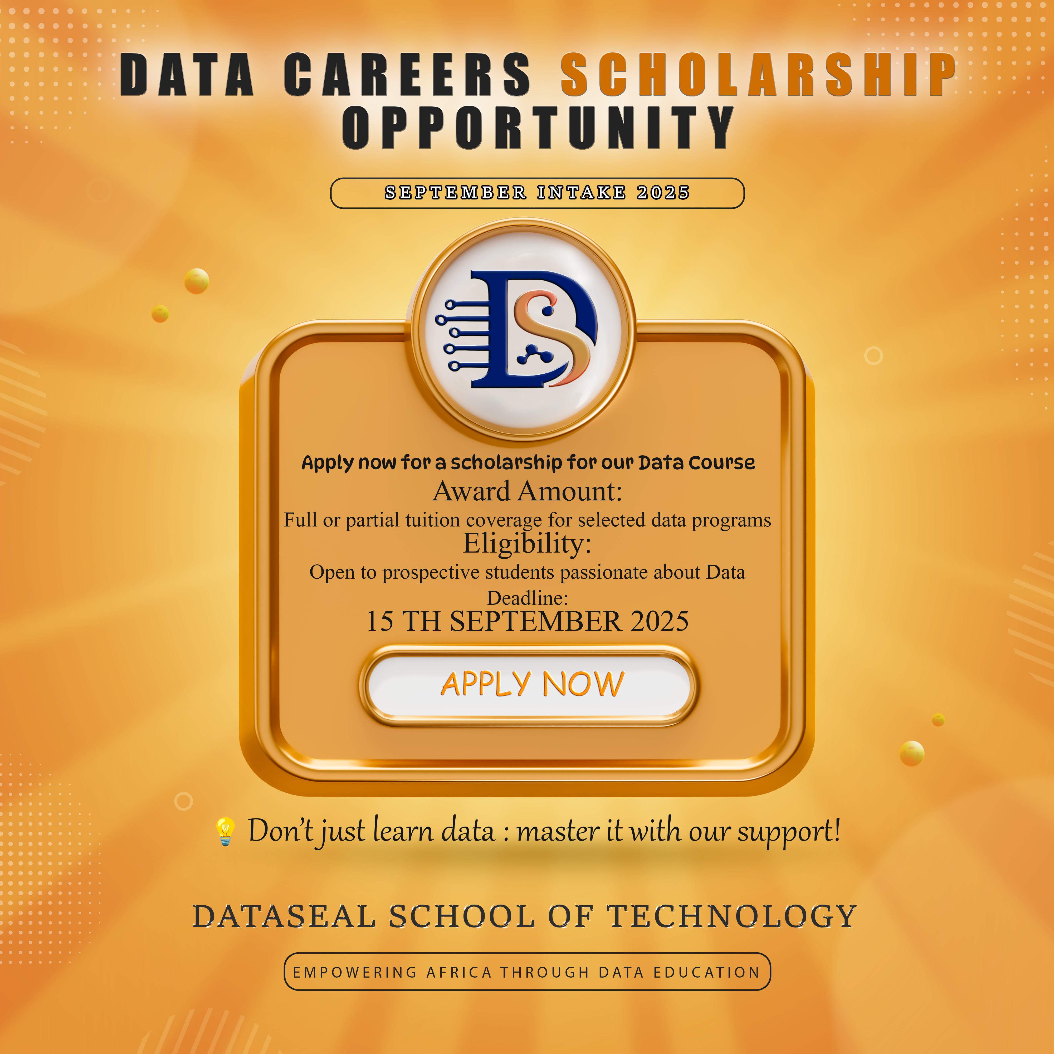 Scholarship Banner